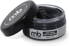 Moneysworth & Best Leather Boot & Shoe Cream Polish Black - 50 ml (1.7 oz )