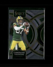 2023 Panini Select #118 Carrington Valentine Green Bay Packers RC