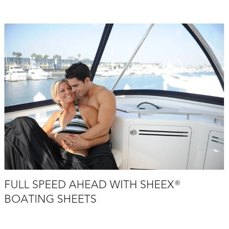 NUEVO CON ETIQUETAS 15 sábanas de tela Sheex rendimiento náutico súper suaves al tacto XL litera marfil Foto 2 de 4