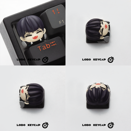 Monster No. 8 Keycap - Custom Resin Keycaps for Mechanical Keyboard, Anime Inspi - Picture 9 of 13
