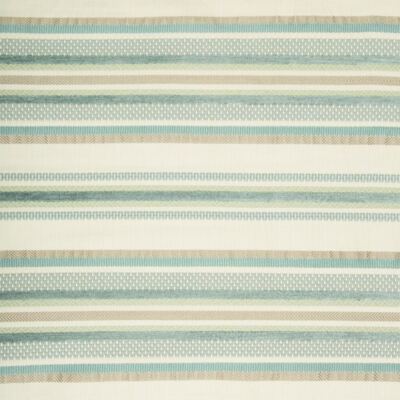 Kravet Modern Alpine Teal Chenille Stripe Upholstery Fabric 16 yd 34727-1615