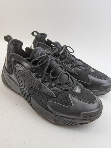 Nike Zoom 2k Triple Black 18 Ao0269 002 Size 8 Gem