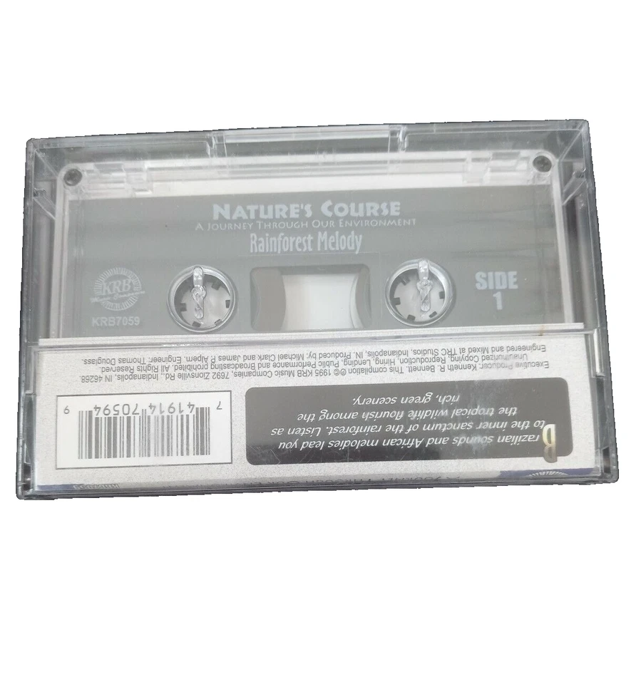 Natures Course A Journey Through Our Environment Rainforest Melody Cassette - Imagem 2 de 2
