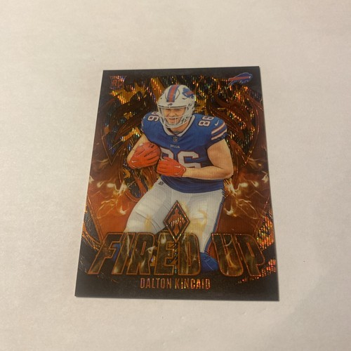 DALTON KINCAID 2023 PHOENIX FOOTBALL FIRED UP LAVA ROOKIE RC 32/150 Bills