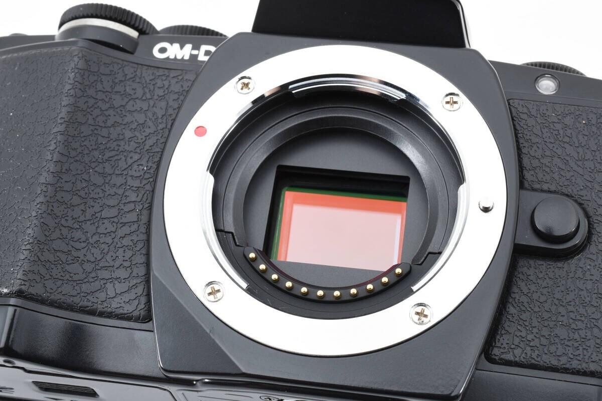Olympus OM-D E-M10 16.1MP Digital Camera Black Body working