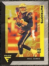 2021 Chronicles Football Flux Mac Jones Rookie #FX-5 New England Patriots