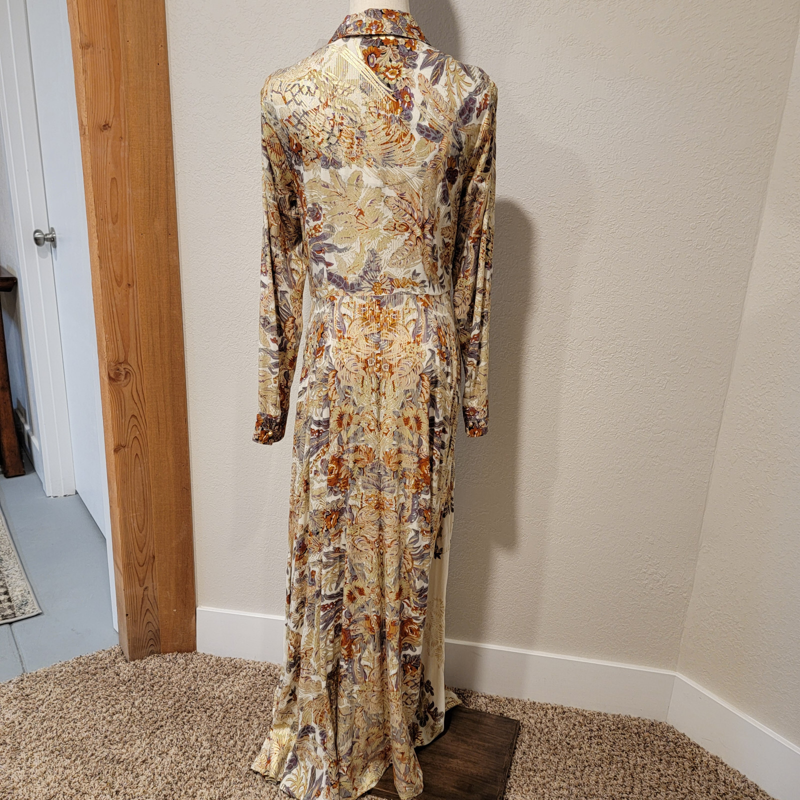 Soft Surrounding Tunic Dress, Gold and Multi. SZ XS, Will Fit Small ...