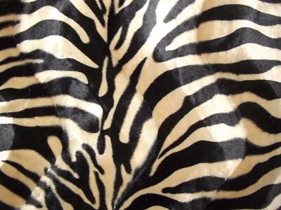 Faux Fur Pony Skin Velboa Fabric Material ANTELOPE GOLD