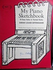 Piano - My Piano Sketchbook: 14 Easy Solos in Varied Styles: Part 1-Dittenhaver
