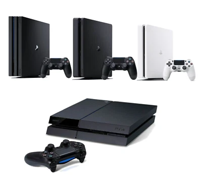 Sony Playstation 4 Konsole - SLIM , PRO , FAT + 1-2 Controller + 1 Gratis Spiel
