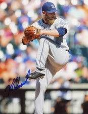 KEVIN QUACKENBUSH ACTION SAN DIEGO PADRES SIGNED AUTOGRAPHED  8X10 W/COA 