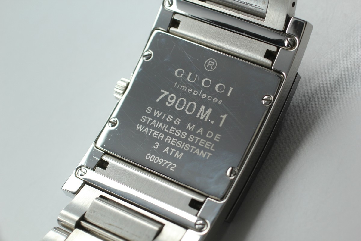 グッチ 7900M.1 Gucci 7900m.1 Timepieces Men's Authentic Swiss Made White