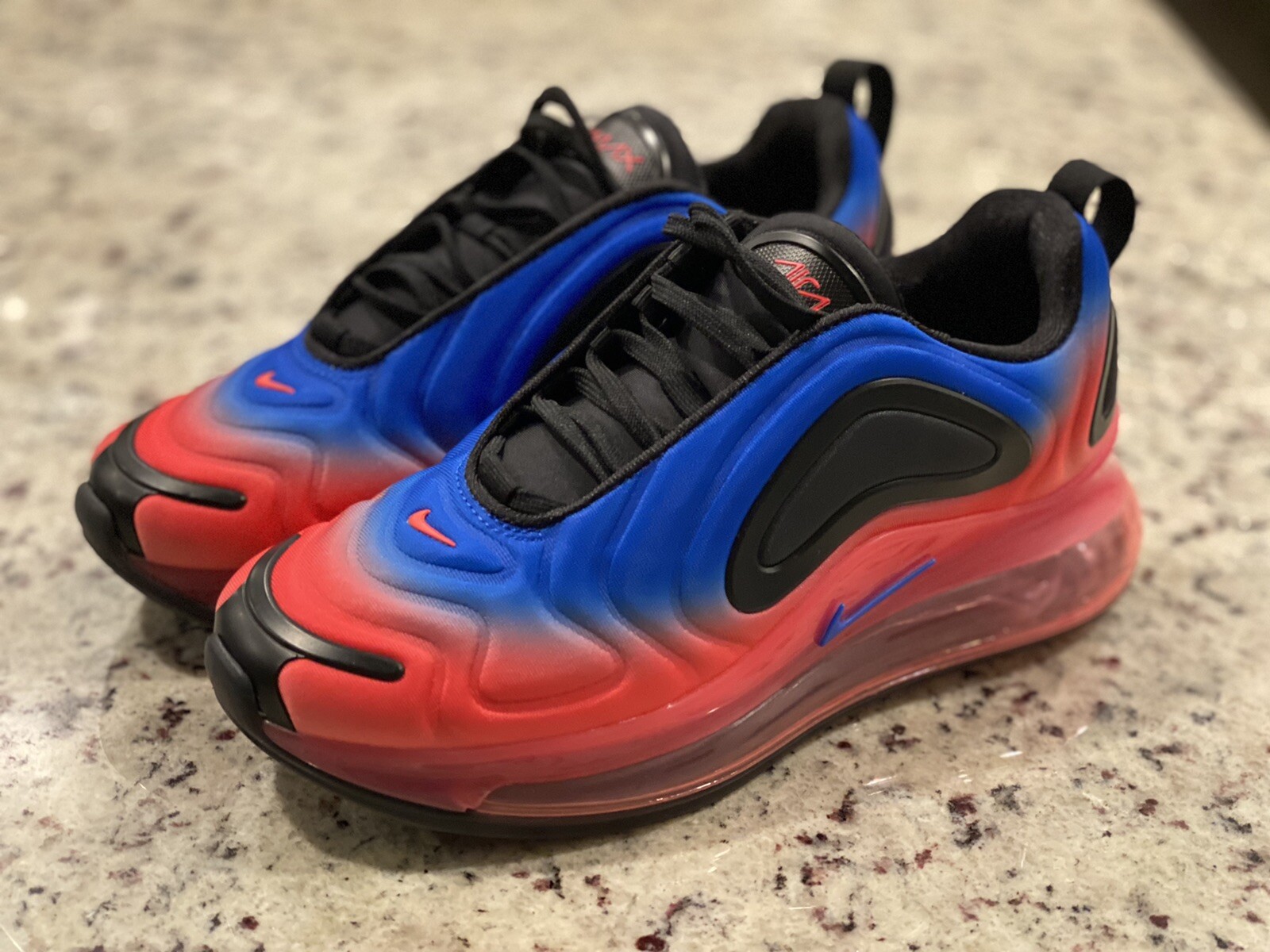 Nike Air Max 720 GS Black Racer Blue 