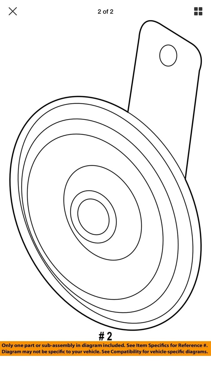 NISSAN OEM 07-18 Versa-Horn 256209KC0A | eBay