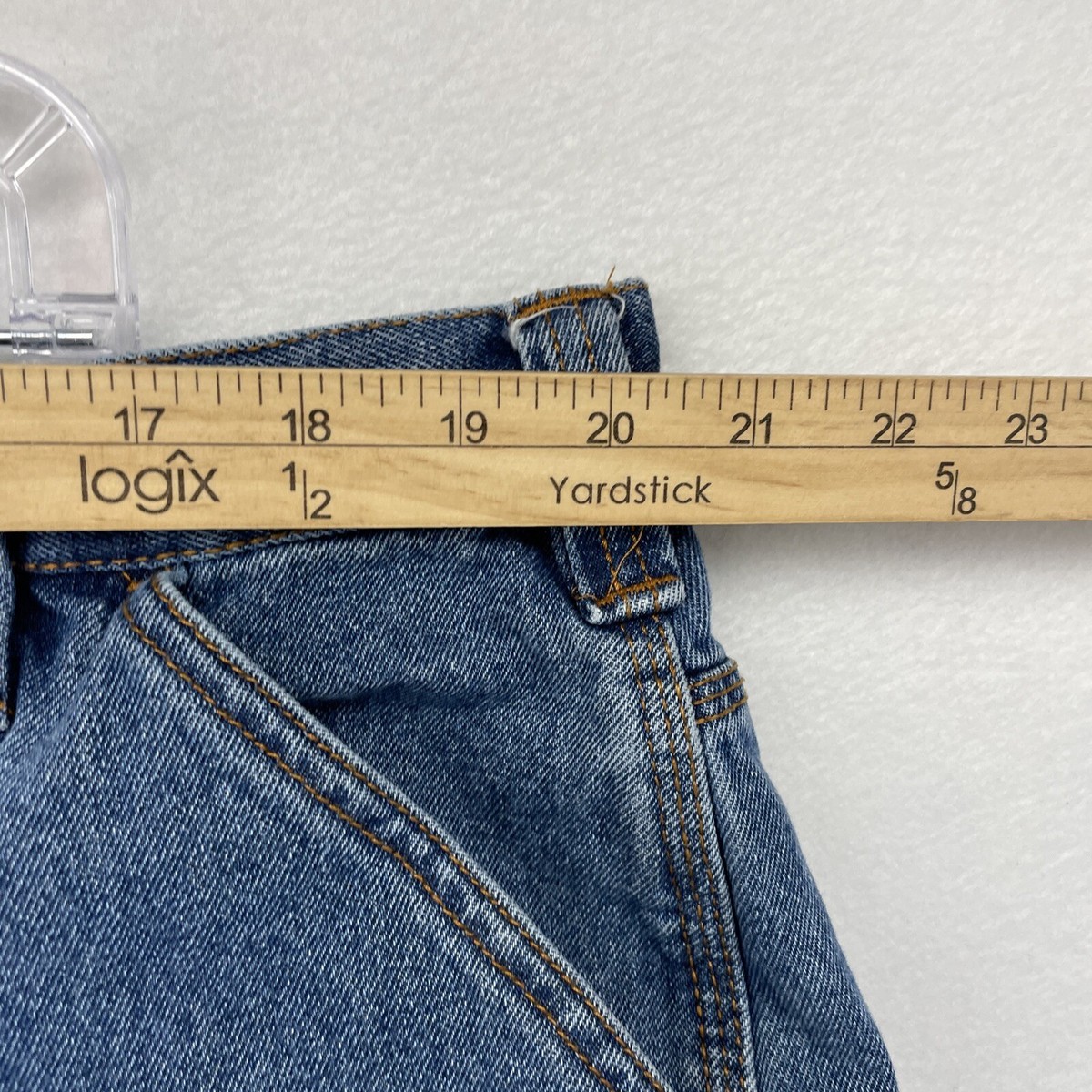 WOLVERINE MEN'S JEANS BLUE SIZE 42X34 COTTON DENIM STRAIGHT