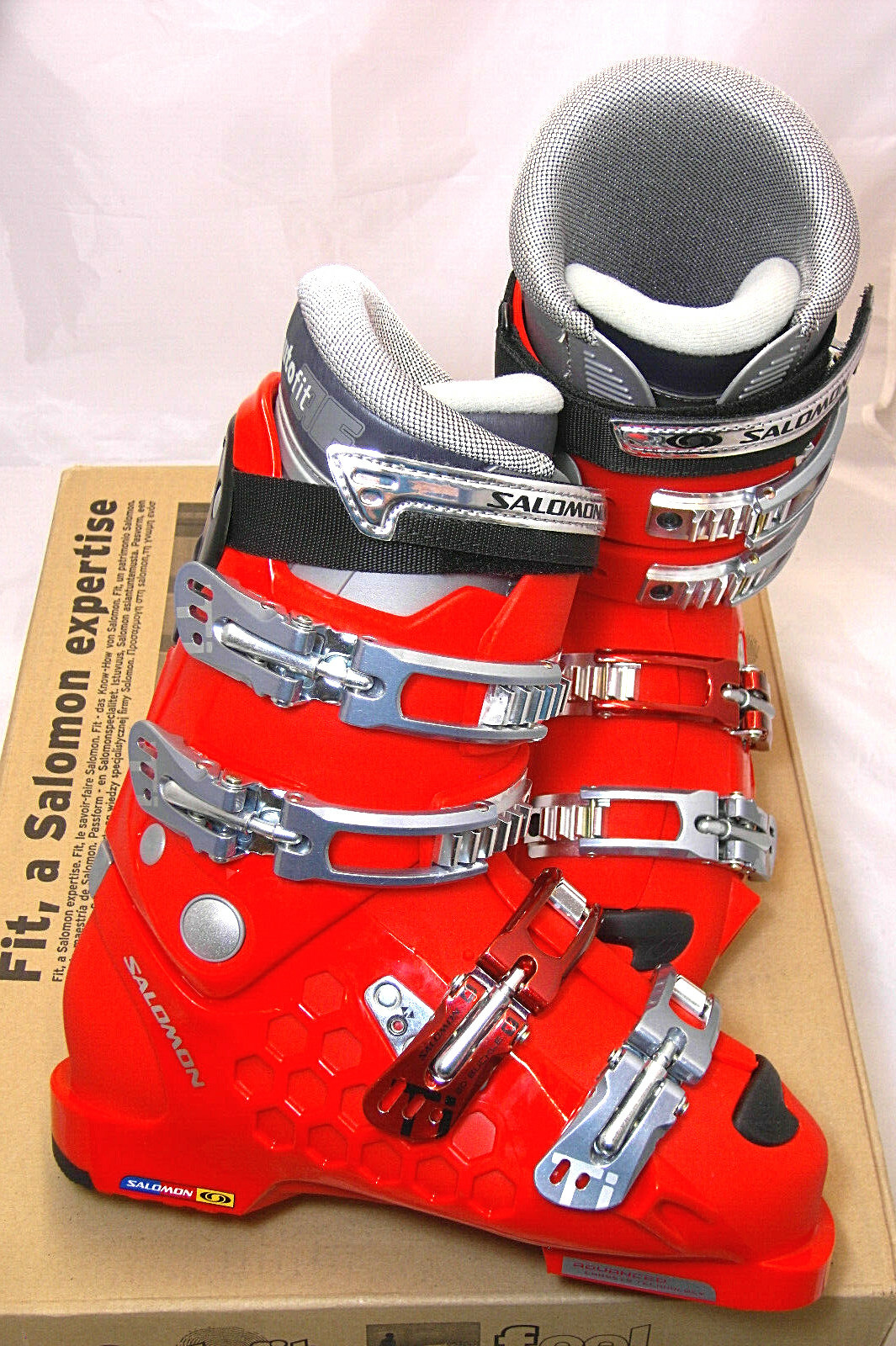 Stivali da sci bambini junior SALOMON COURSE 90 Carbonlink taglia: 38 39 MP 24 5 NUOVI!