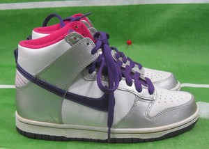 womens silver nike dunks