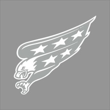 Washington Capitals 5 NHL Team Logo 1 Color Vinyl Decal Sticker Car Window Wall