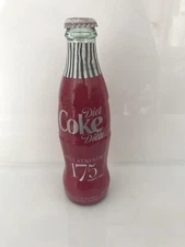 2012 HOLT RENFREW 175 ANNIVERSARY DIET COKE 237ml WRAPPED GLASS BOTTLE coca Cola