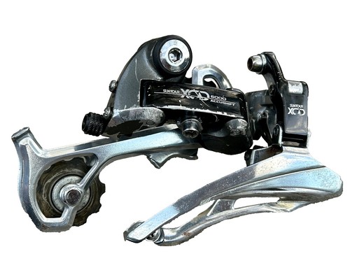 Raleigh Suntour VGT Vintage Rear Derailleur Silver Long Reach 6