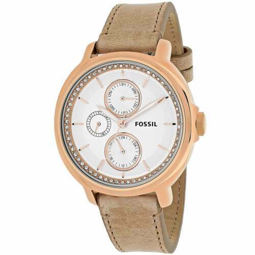 Fossil Chelsey ES3522 Day Date 24hr Womens Watch Stainless  display picture 1