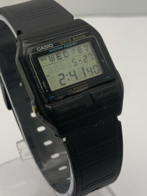 Casio data bank db-31 korea men's watch | eBay