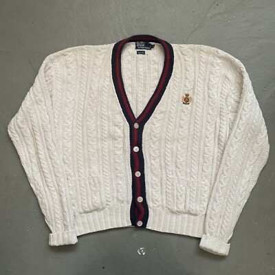 トップス \"90s ralph lauren\" cable knit cardigan L s-l400.jpg
