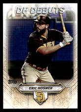 2021 Topps #DHD-13 Eric Hosmer DH Debuts Card San Diego Padres