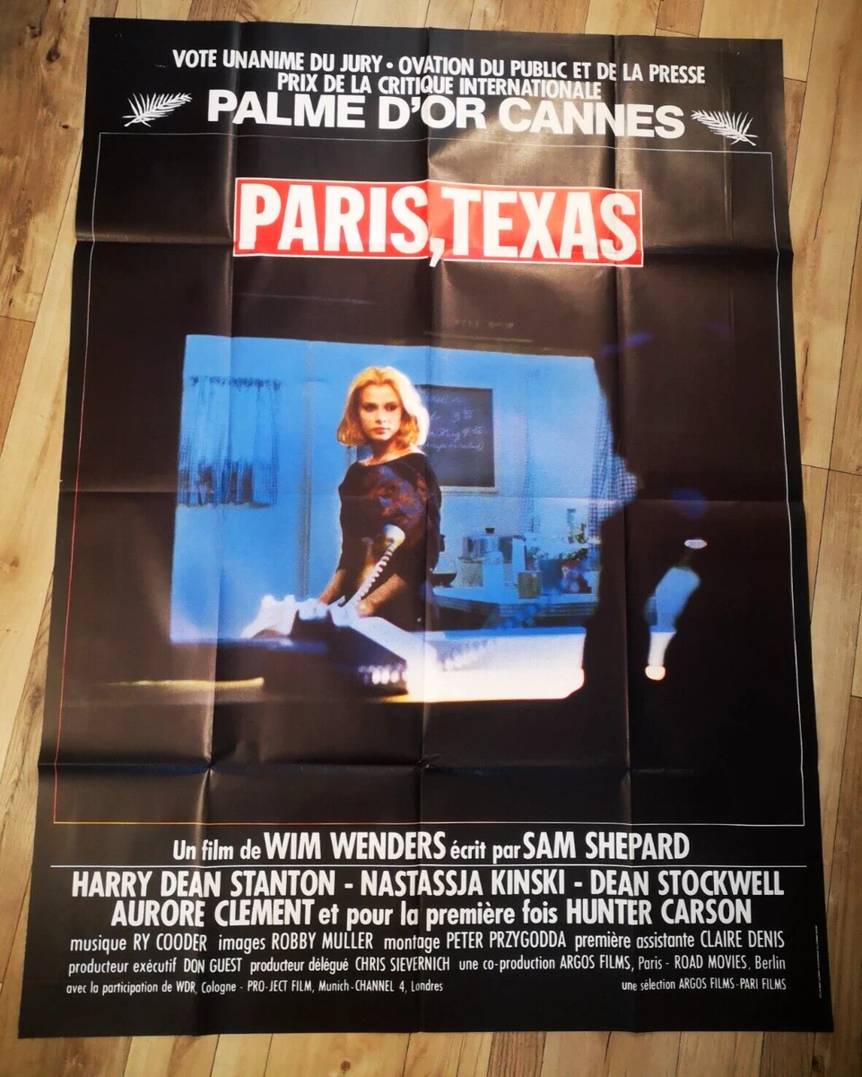 CARTE POSTALE CINÉMA film Paris Texas Nastassja Kinski de Wim Wenders