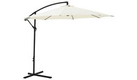Habitat 3m Overhanging Garden Parasol - Cream