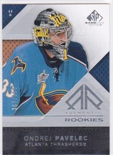 2007-08 SP Game Used ONDREJ PAVELEC rookie card #186