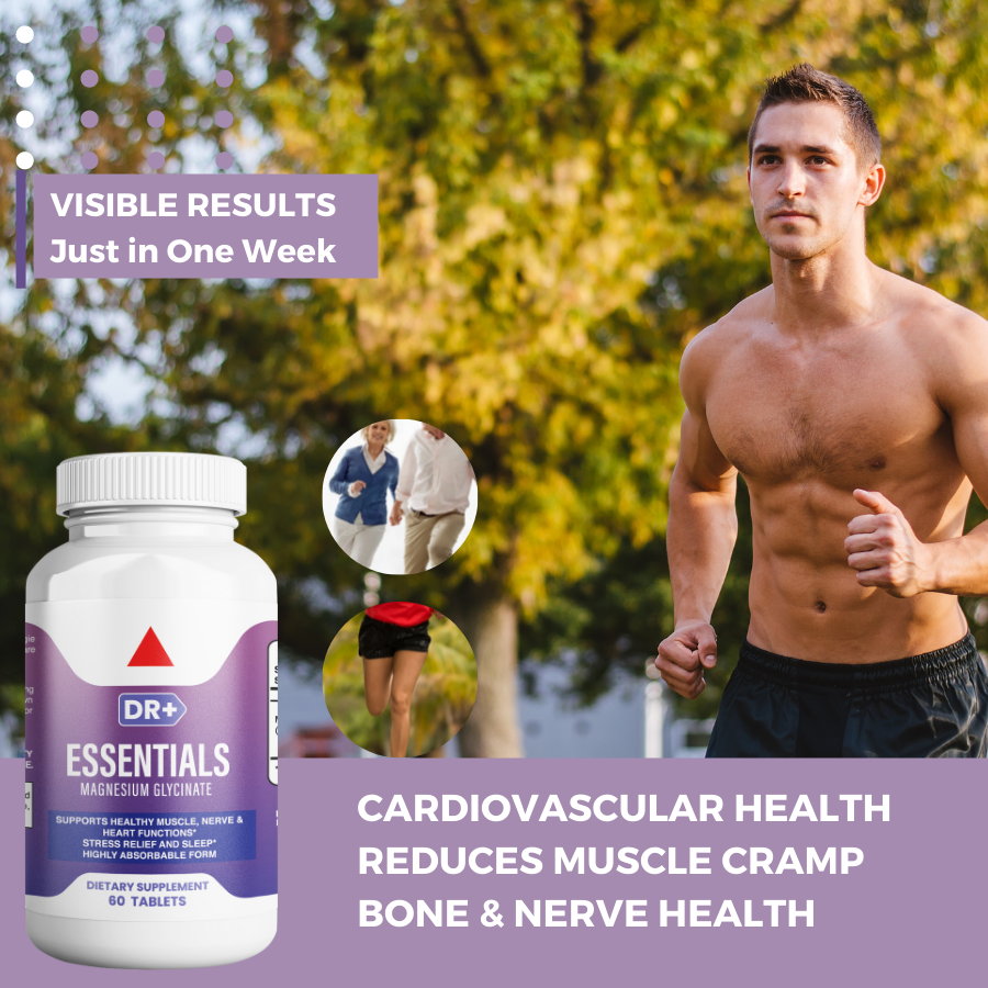 Magnesium Glycinate Chelated for Restful Sleep, Stress & Anxiety Relief