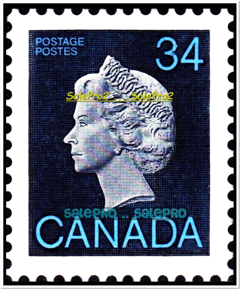 CANADA 1985 CANADIAN QUEEN ELIZABETH MINT FV FACE 34 CENT MNH