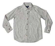 Preowned- Gap Kids L/S Button Front Flannel Shirt Boys Size S