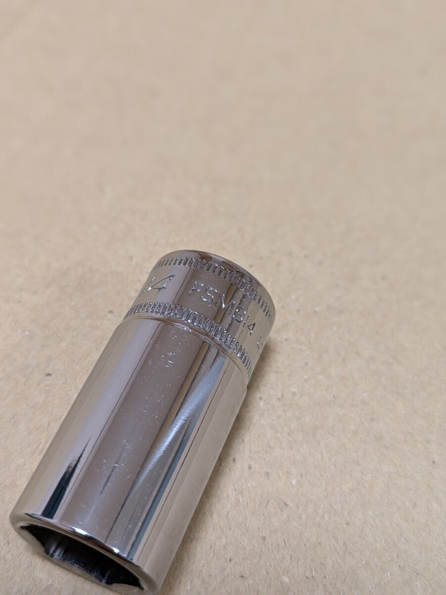 Snap-on Tools USA 3/8" Drive 6-POINT Metric 14mm DEEP Chrome