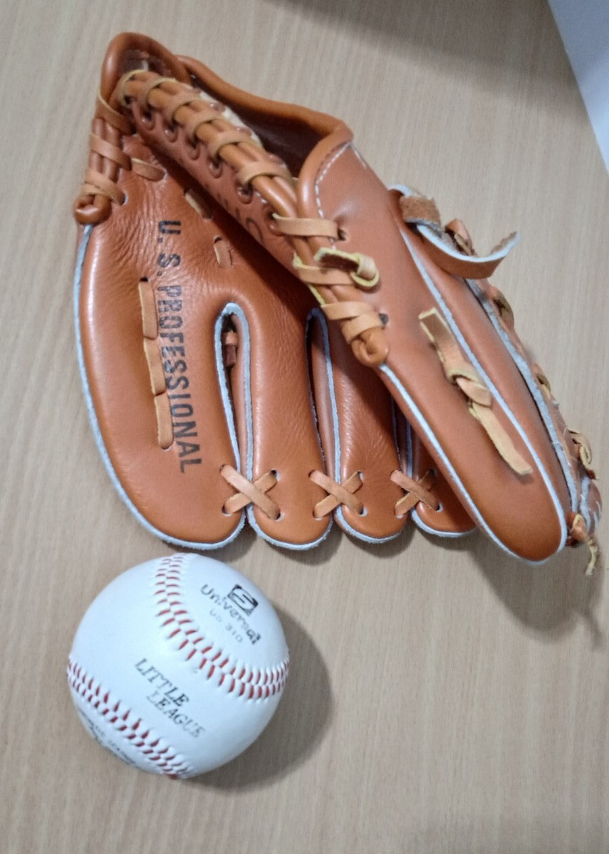 Guanto Da Baseball Per Bambini - In Pelle PU, Mano Sinistra, 10.5" - Ideale Per Baseball E Softball