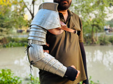 Medieval Knight's Single ShoulderArm set Armor Perfect for larp cosplay Costume