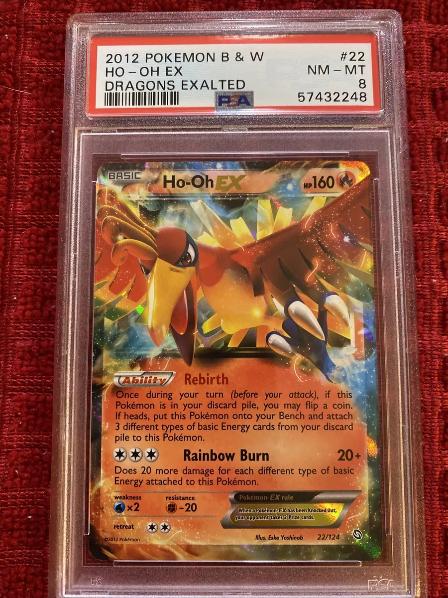 Ho-Oh EX - 22/124 Dragons Exalted Ultra Rare Pokemon - NM – The PokéTrade  Emporium