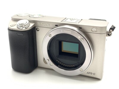 SONY Alpha A6000 ILCE-6000L Mirrorless Camera Wi-Fi SILVER FROM