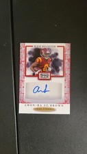 Amon-Ra St. Brown 2021 Sage Premier Draft Rookie Auto #A118 Lions RC USC
