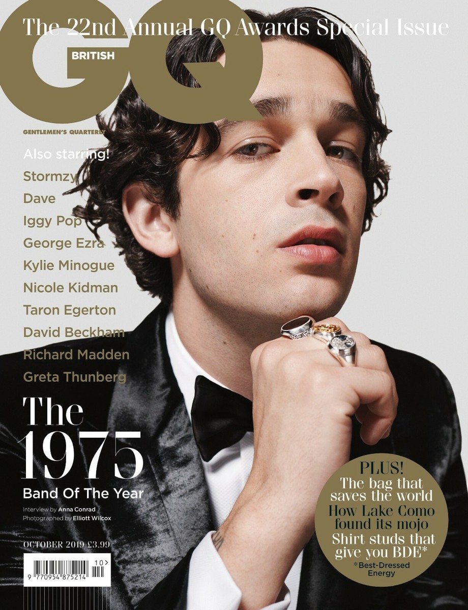 GQ Magazine British Men Of The Year 2019 1975 Matthew Healy Richard Madden  NEW
