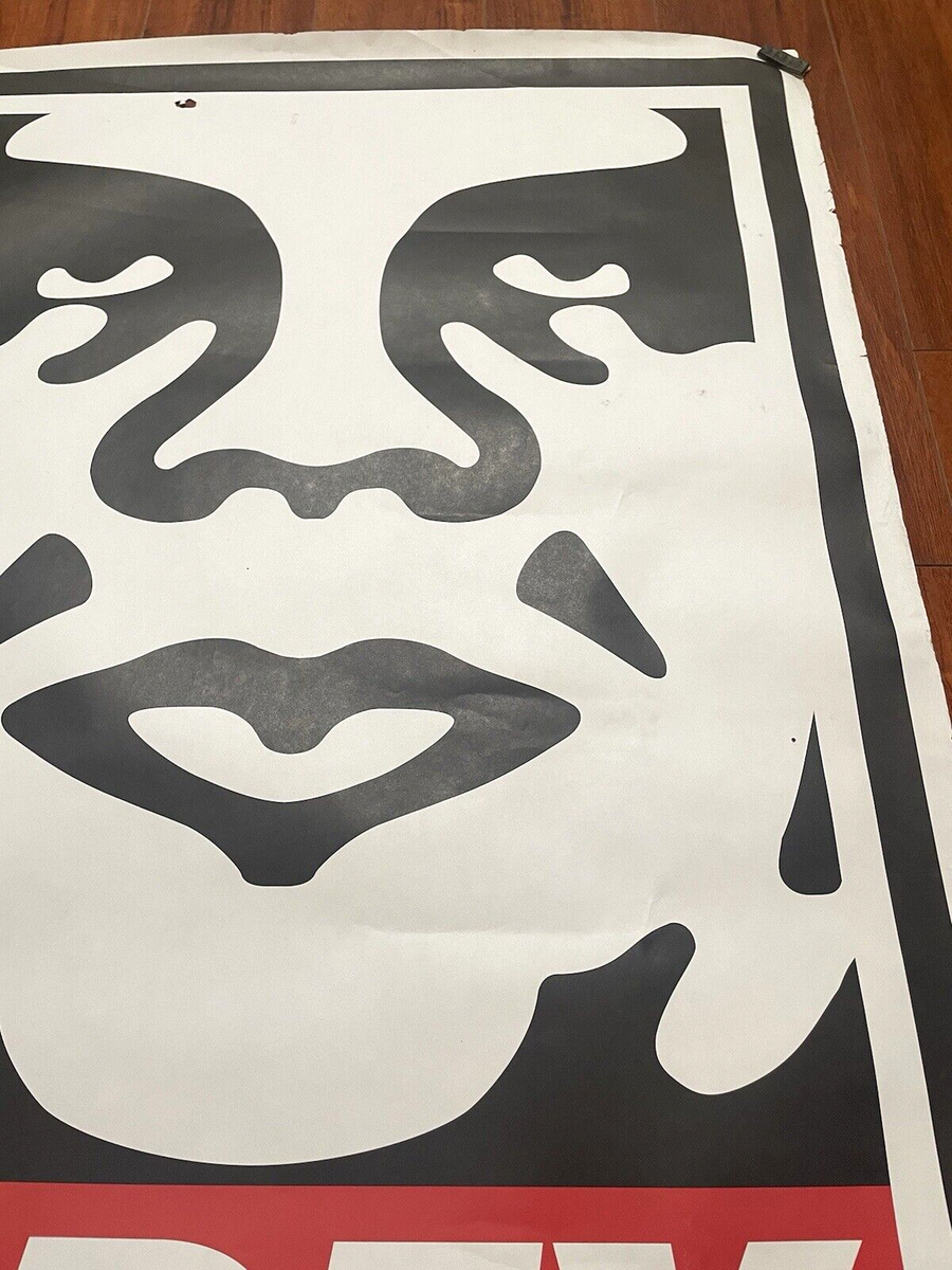 Shepard Fairey Obey Icon Poster Art Print Andre Giant Face 25x38