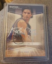 2004-05 Skybox Autographics Steve Nash #11 - Phoenix Suns  HOF 