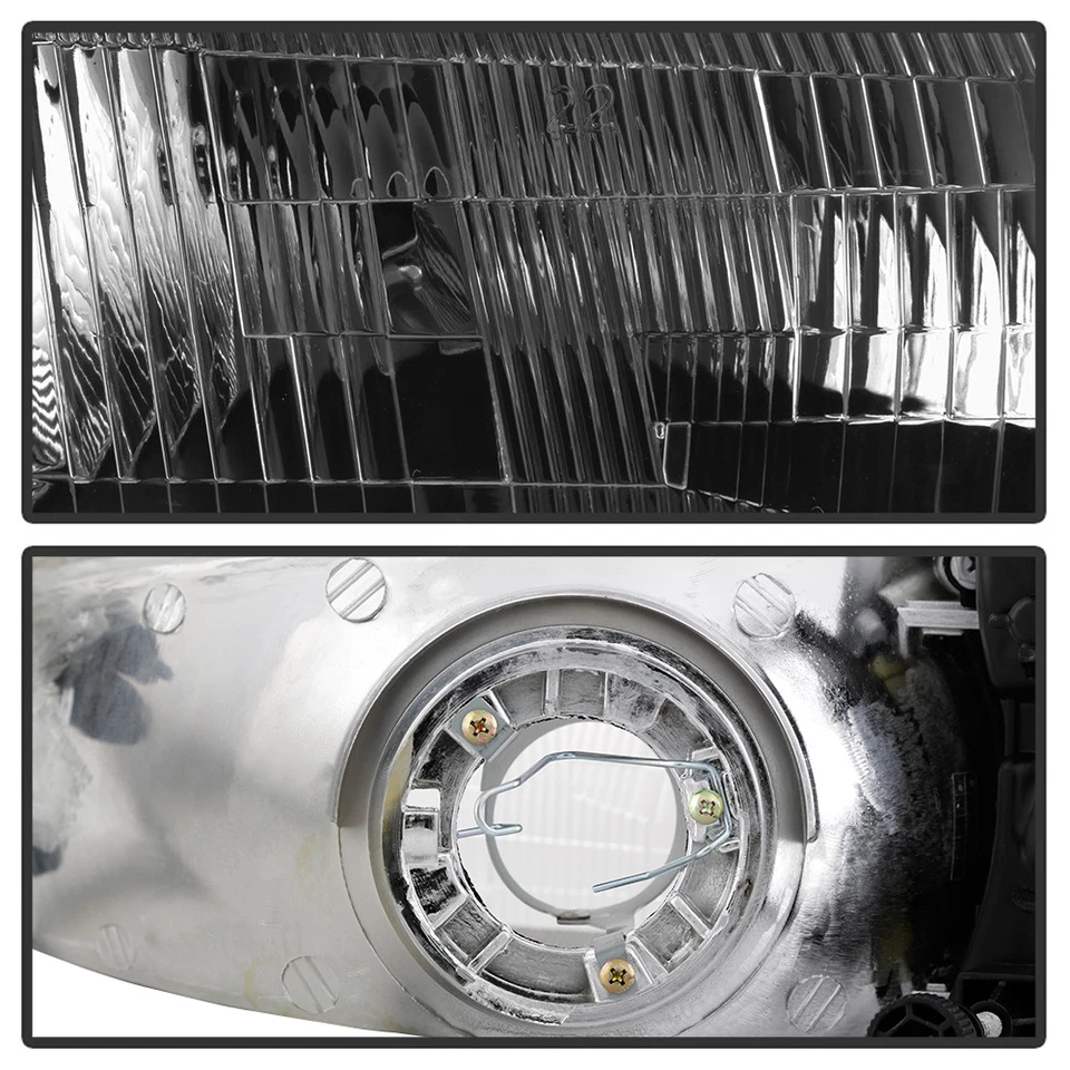 Faros delanteros con luces de esquina negros izquierda+derecha para Toyota Camry 1997-1999 Foto 3 de 4