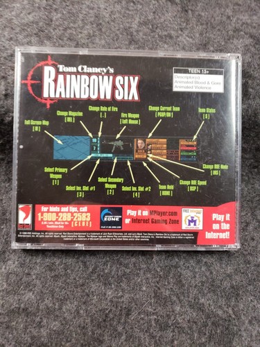 Tom Clancy's Rainbow Six: Macsoft Cd Rom 1998 Guter gebrauchter Zustand .........(SB4) - Bild 4 von 24