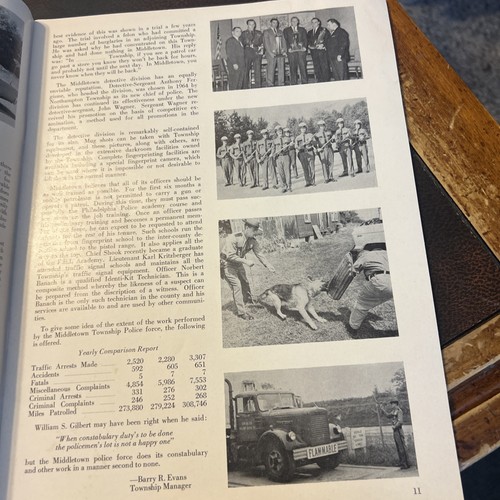 Vintage 1965 Pennsylvania Township News Magazine Early Pa Police Cover - Picture 4 of 9