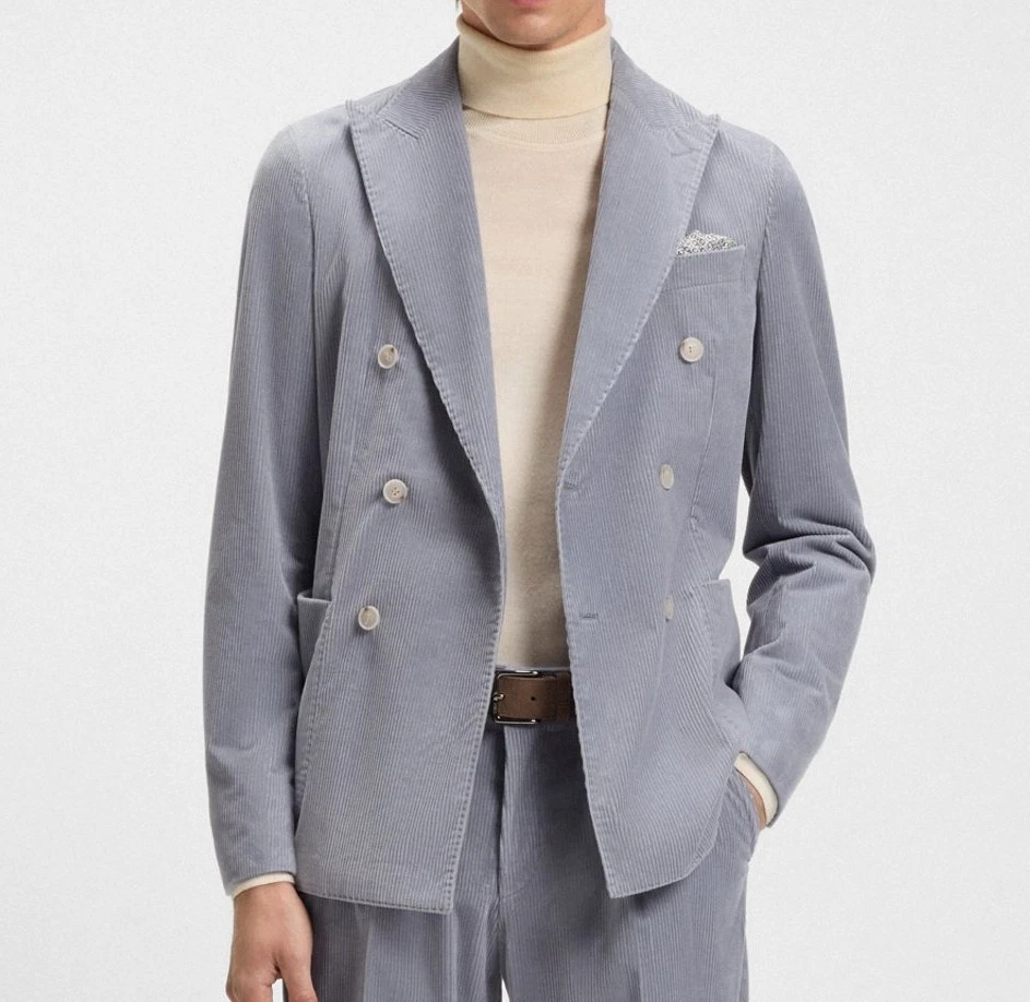ジャケット・アウター STUSSY CORDUROY DOUBLE-BREASTED BLAZER Corduroy Double-Breasted Suits & Blazers for Men for sale | eBay