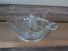 Vintage Clear Glass Citrus Hand Lemon Orange Juicer — photo 1