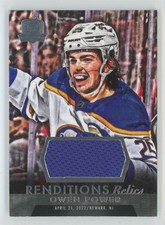 2022-23 UD The Cup Renditions Relics Patch Owen Power RC #RR-OP