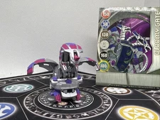 Bakugan Battle Brawlers Darkus Hades Metallic Silver Anime Accurate Painted HTF